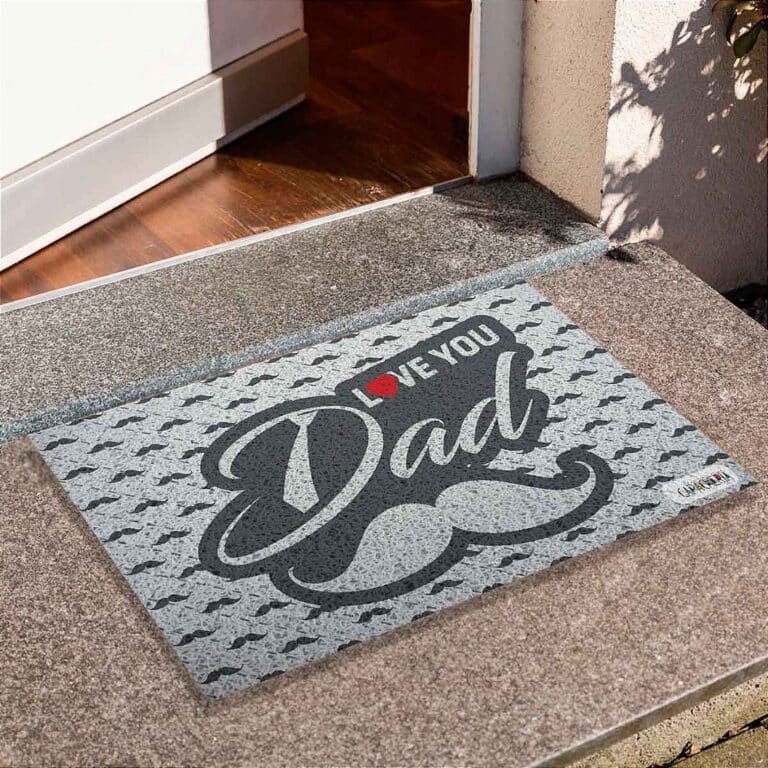 Capacho Frase – I Love You Dad