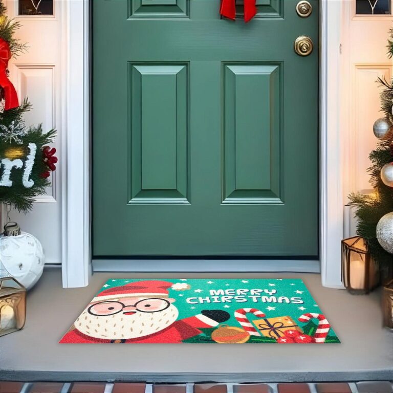 Tapete De Porta Capacho divertido Merry Chirstmas