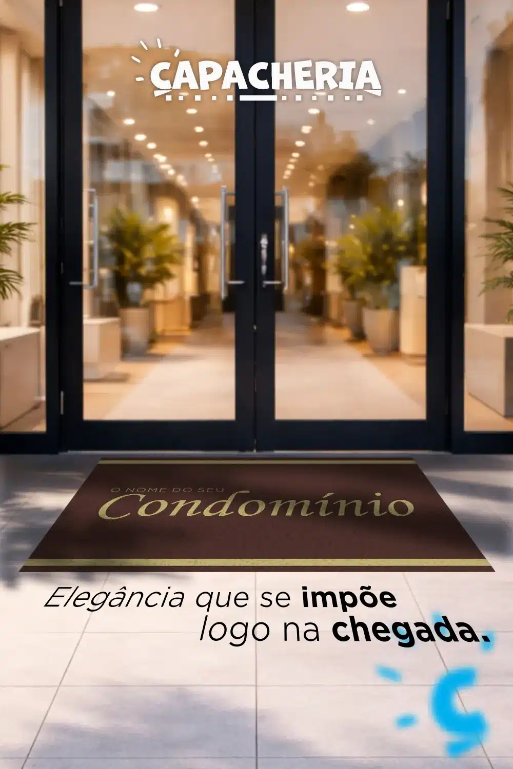Tapete Capacho Personalizado para Condomínio