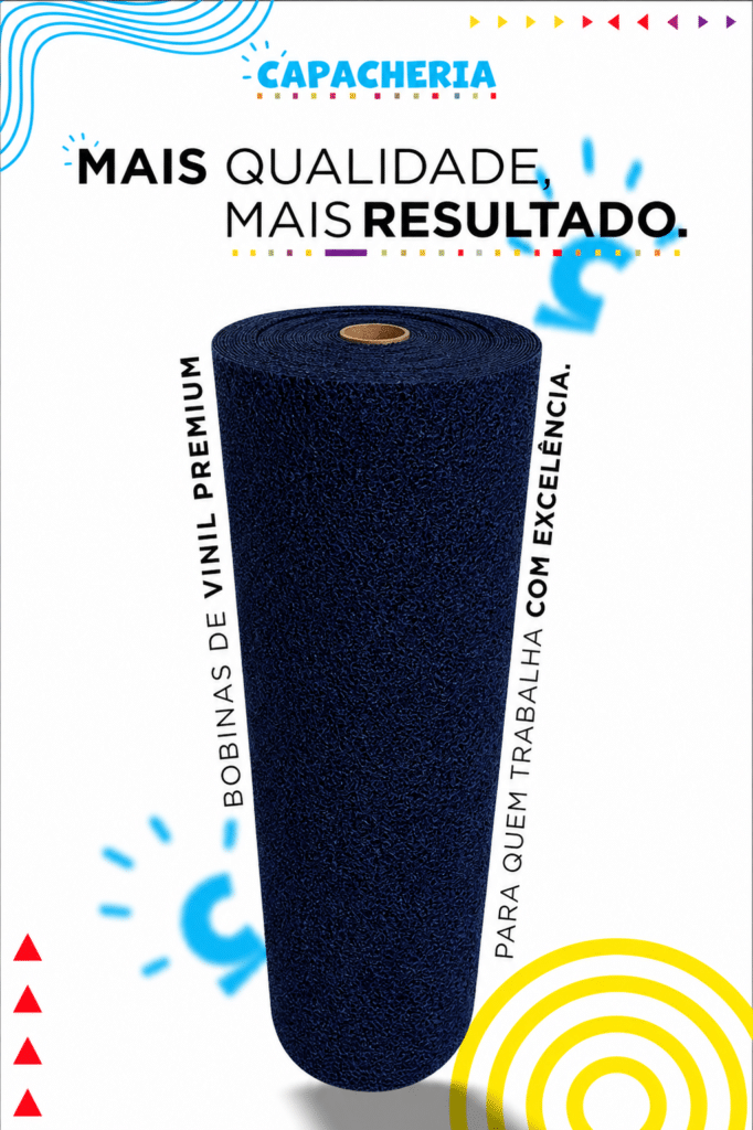 Bobina de Capacho Vinil Premium Antiderrapante cor azul marinho | Alta Durabilidade para Entrada Comercial e Residencial