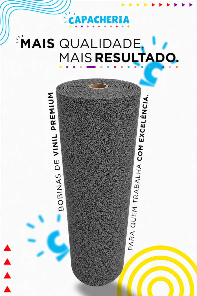 Bobina de Capacho Vinil Cinza Premium Antiderrapante | Alta Durabilidade para Entrada Comercial e Residencial